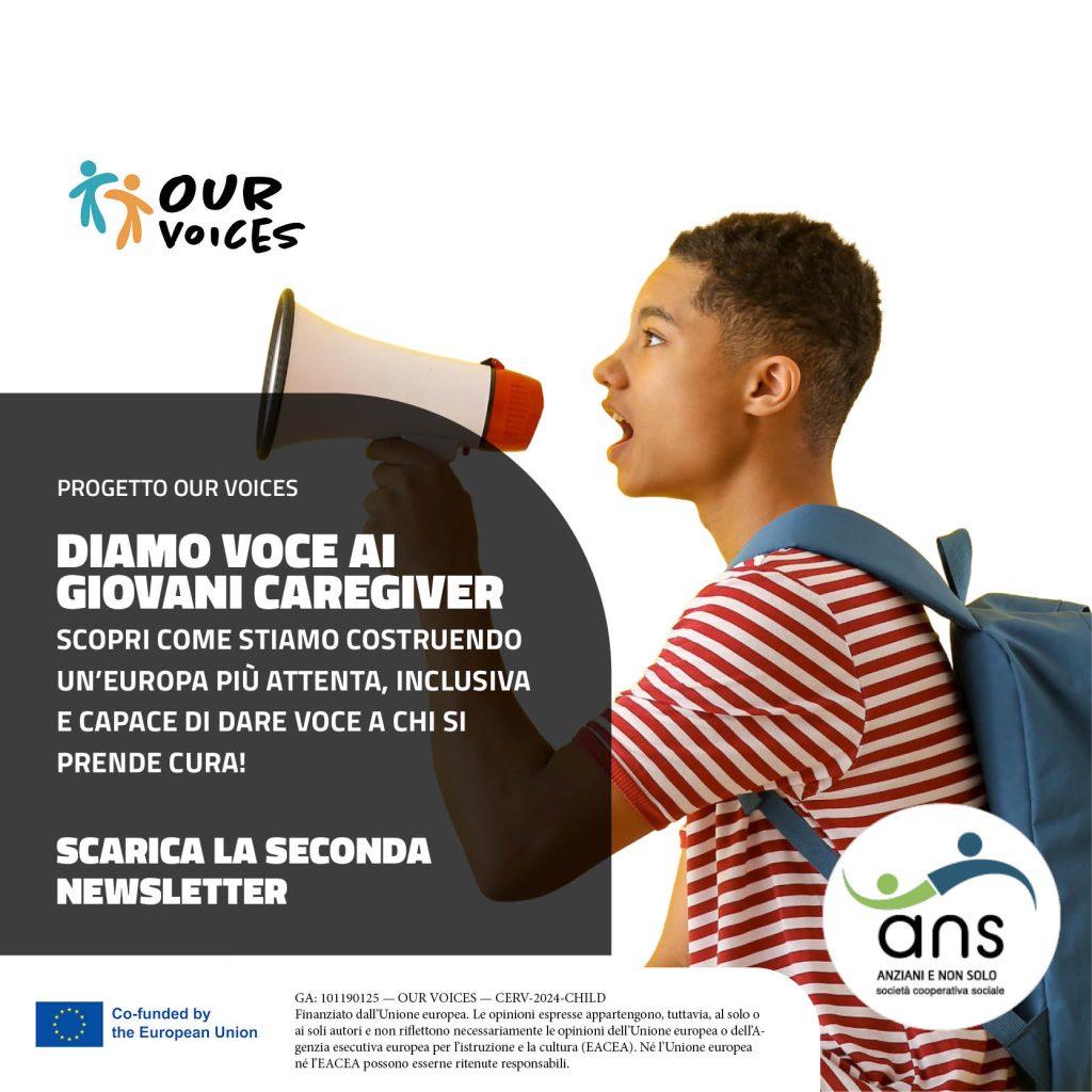 Valorizzare la voce dei giovani caregiver in Europa: i primi passi del progetto OUR VOICES
